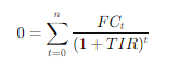 formula tir